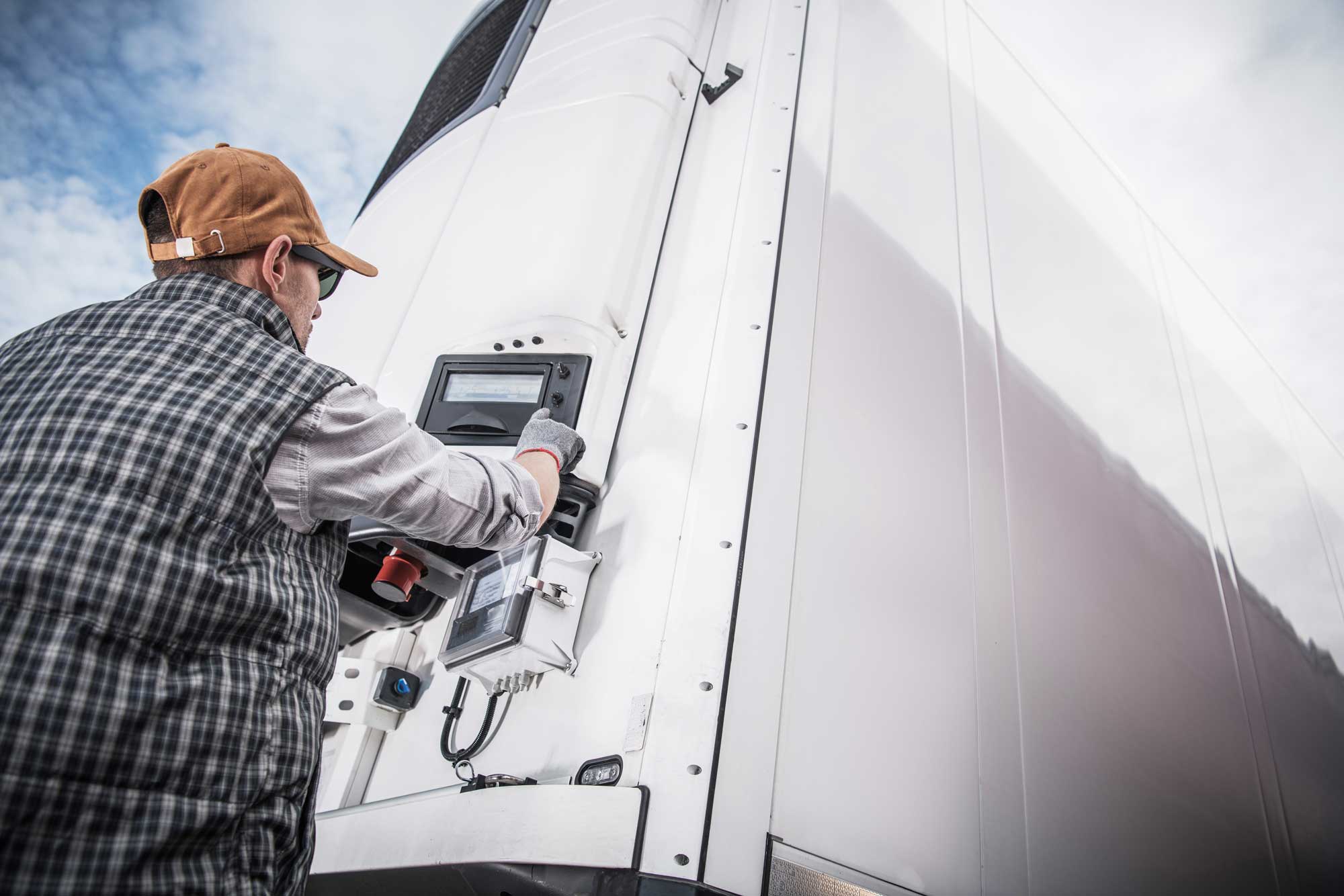 refrigerated cargo trailer